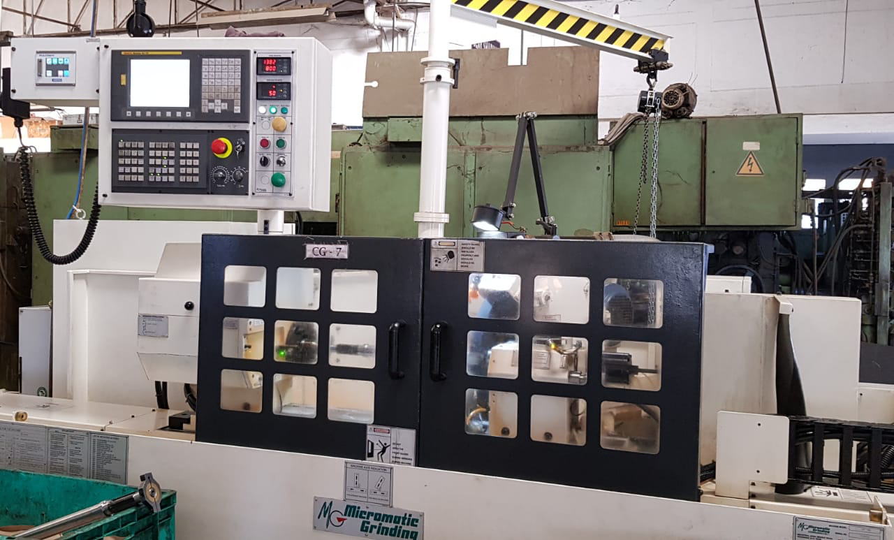 Cylindrical & internal grinding station — Ace Micromatic · WMW · Reinecker · Jung.