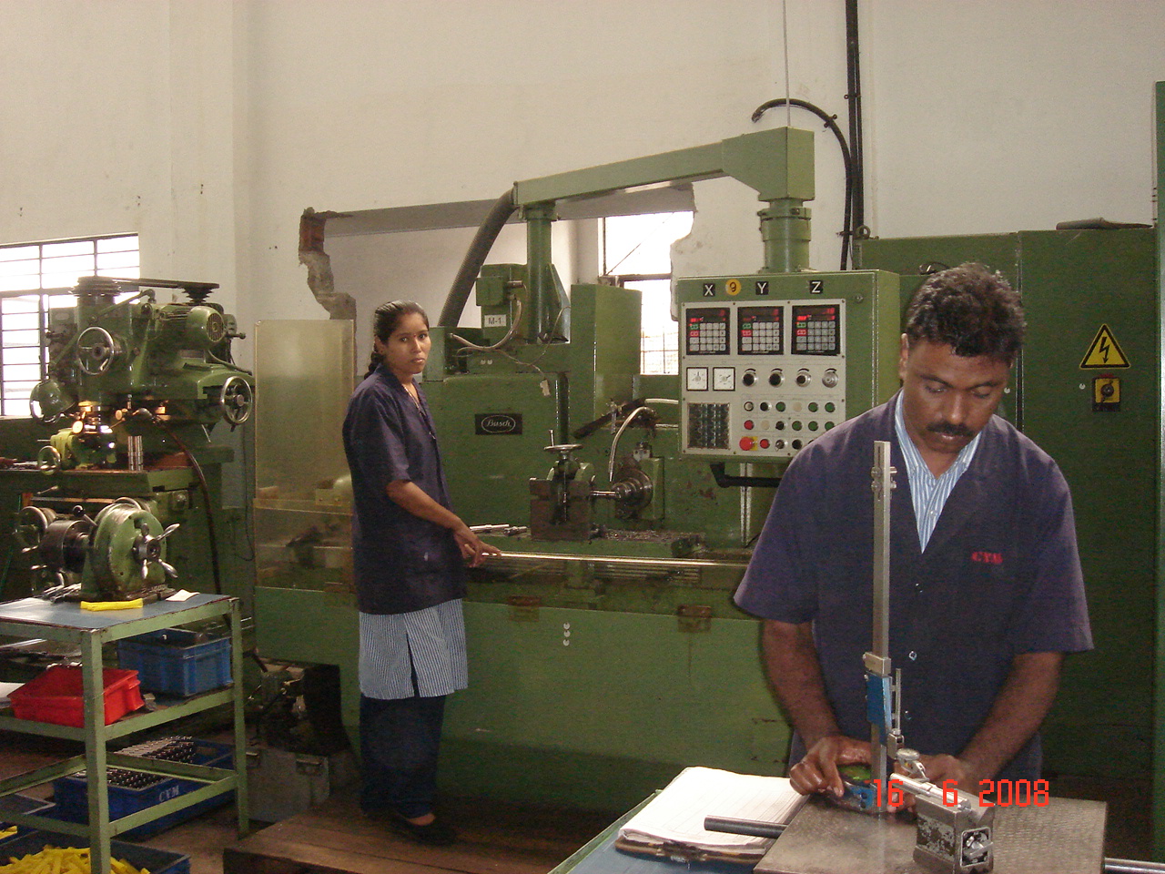 Milling station — LMW · Busch · HMT.